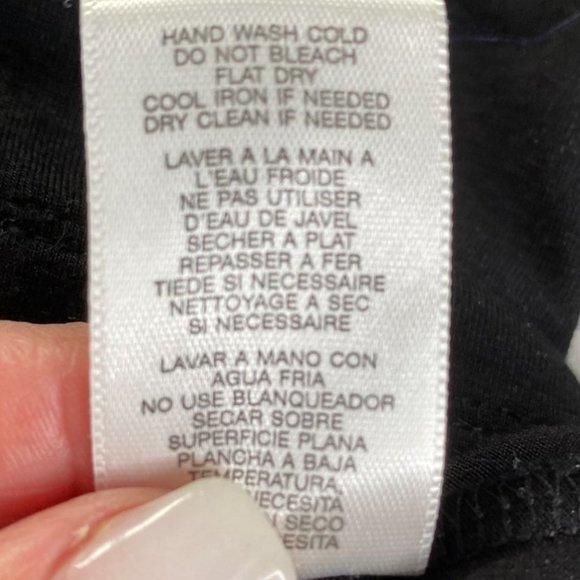 Michael Kors Womens Black Knit Halter with Beads and Crossover Straps Size M - Picture 5 of 9